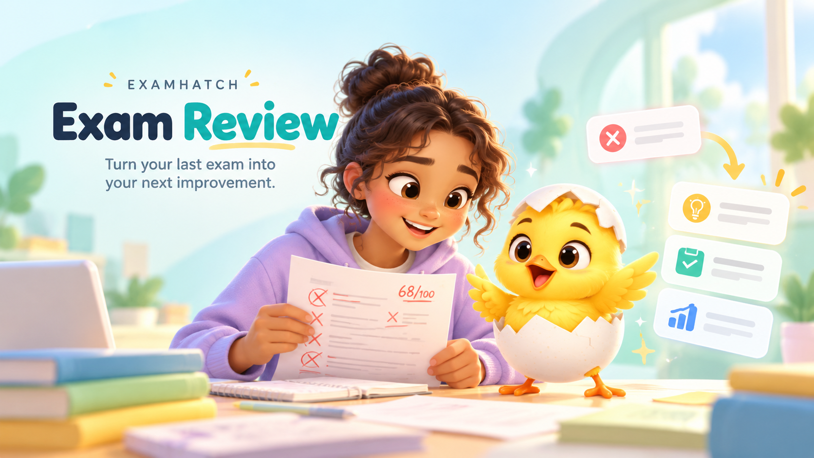 Exam Review: Turn your last exam into your next improvement.